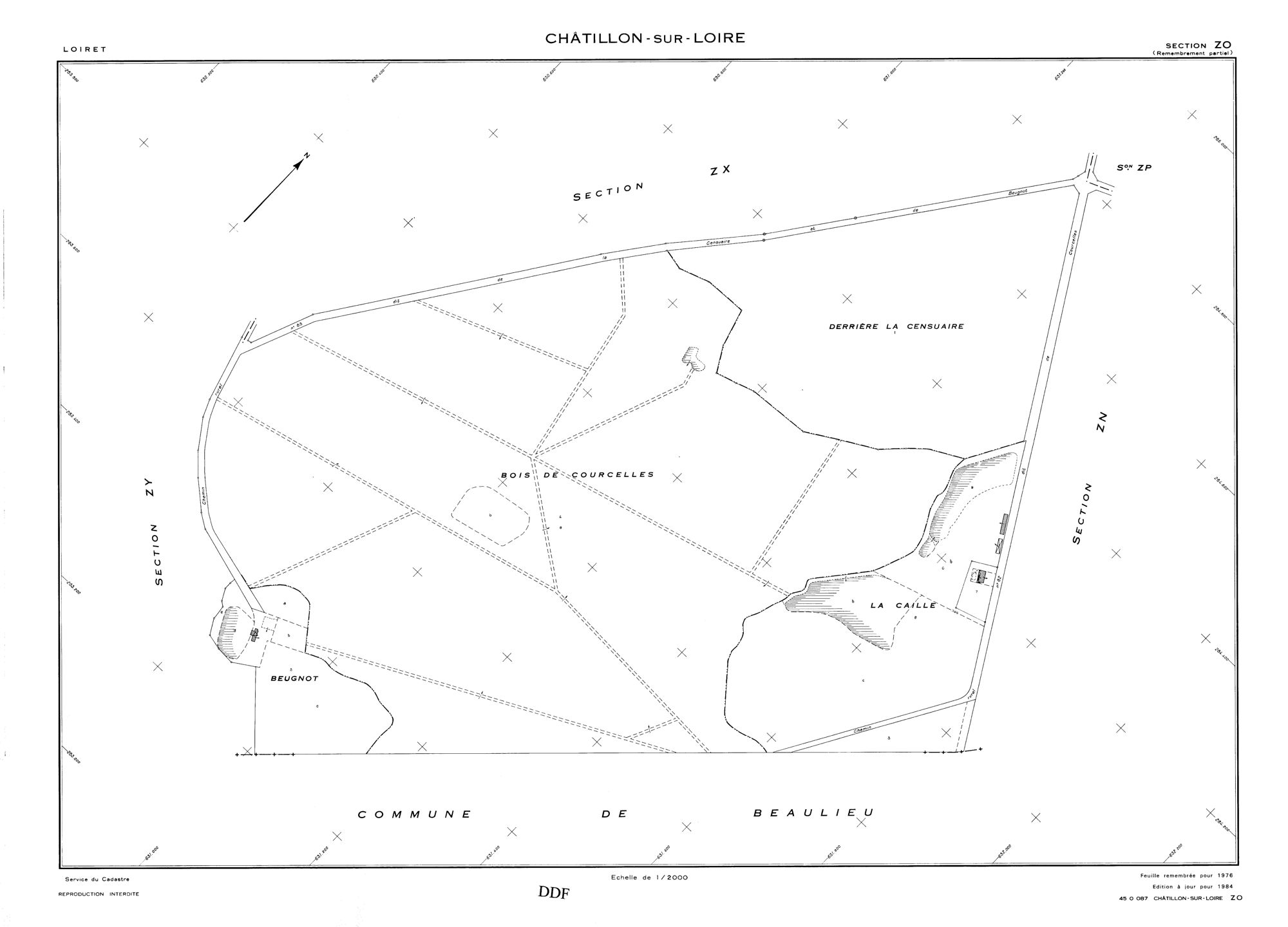 Châtillon-sur-Loire - Sections