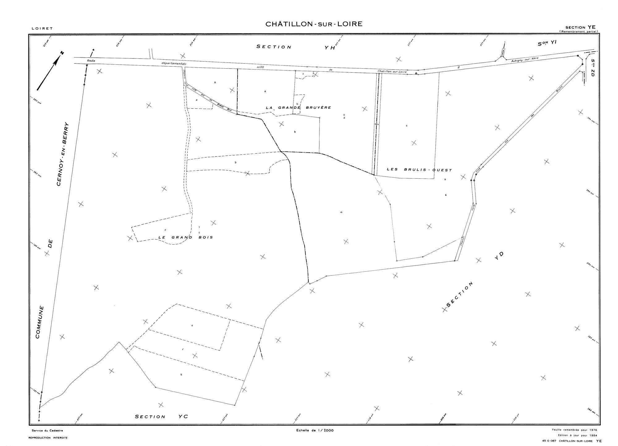Châtillon-sur-Loire - Sections