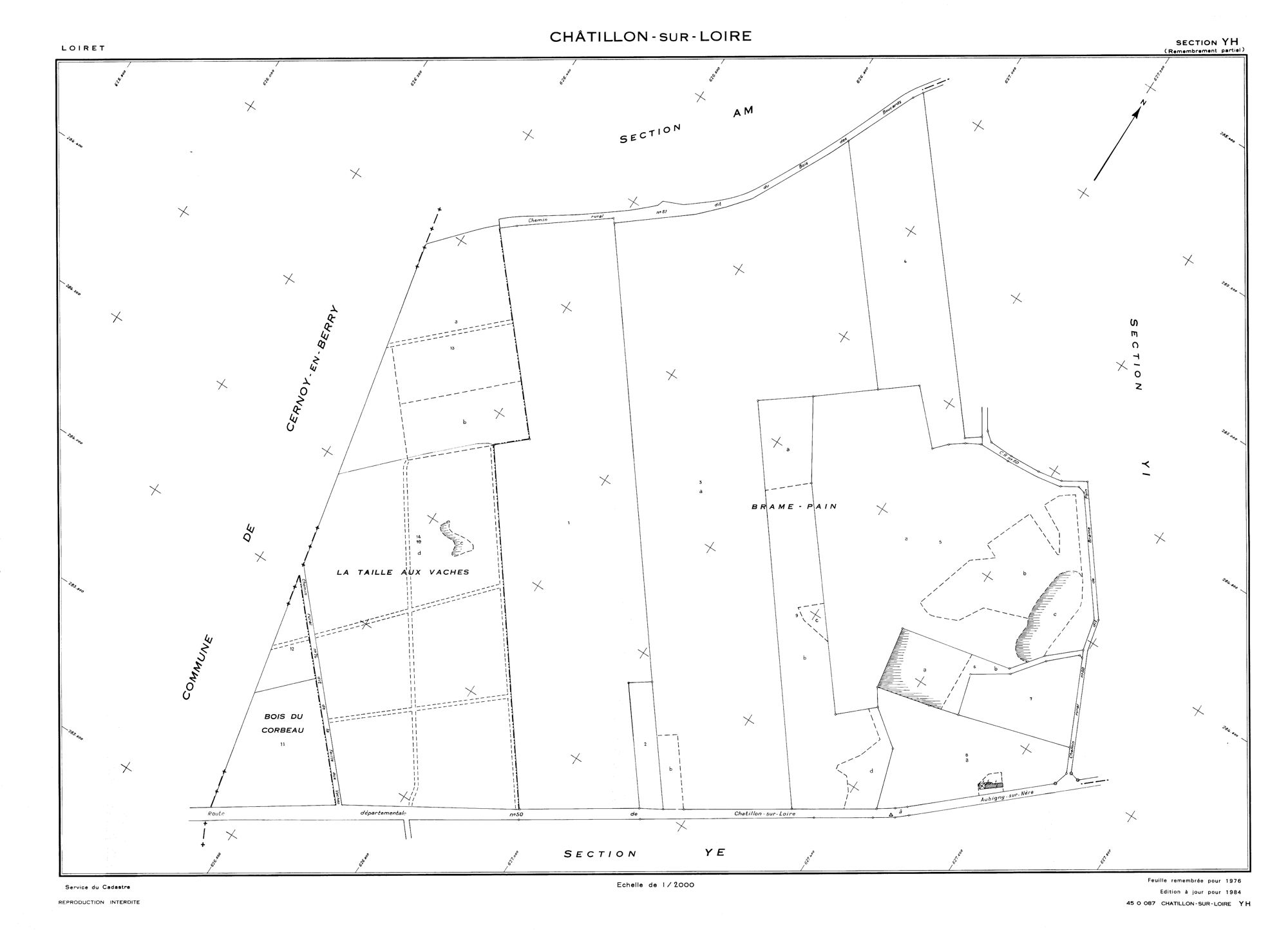 Châtillon-sur-Loire - Sections