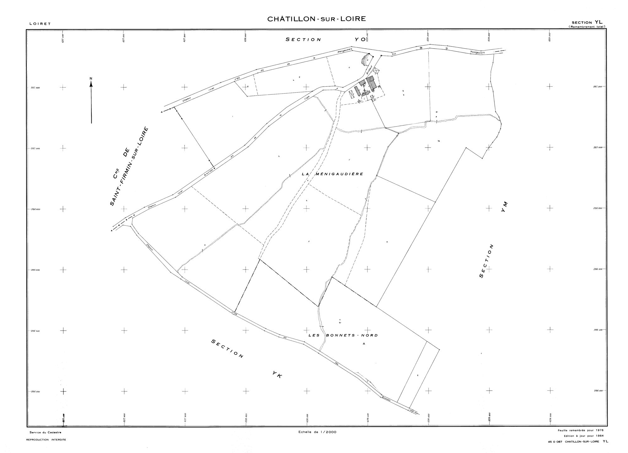 Châtillon-sur-Loire - Sections