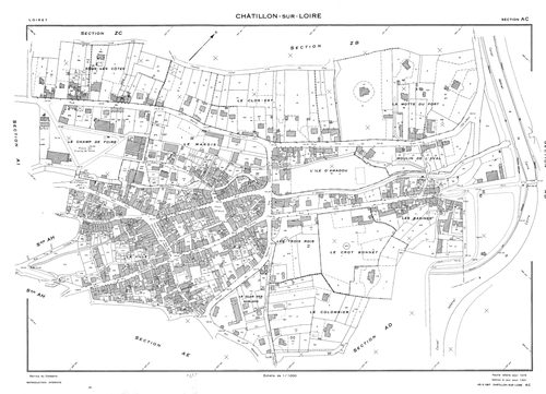 Châtillon-sur-Loire - Sections