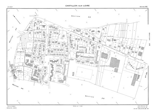 Châtillon-sur-Loire - Sections