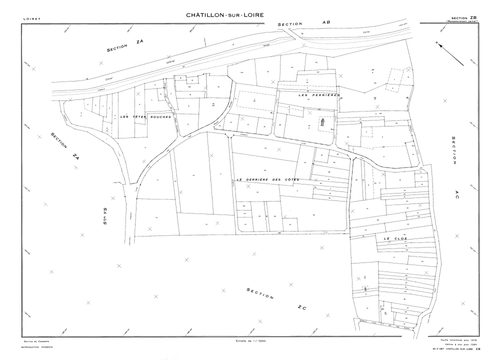 Châtillon-sur-Loire - Sections