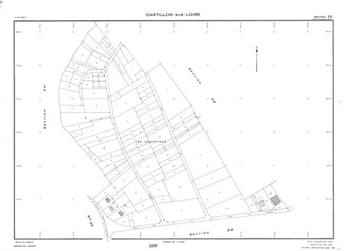Châtillon-sur-Loire - Sections