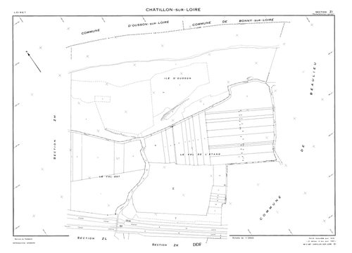 Châtillon-sur-Loire - Sections
