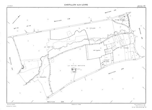 Châtillon-sur-Loire - Sections