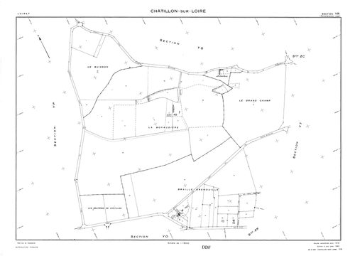 Châtillon-sur-Loire - Sections