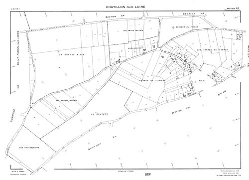 Châtillon-sur-Loire - Sections