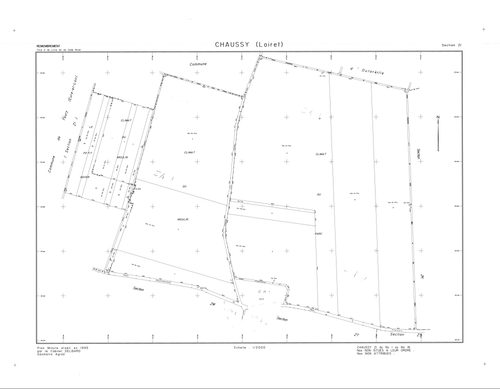Chaussy - Sections