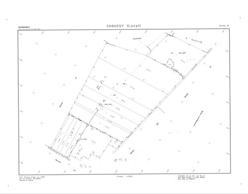 Chaussy - Sections