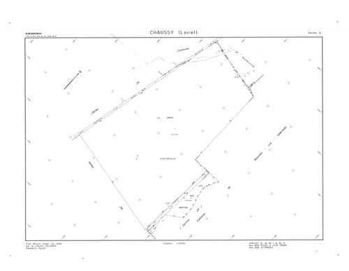 Chaussy - Sections