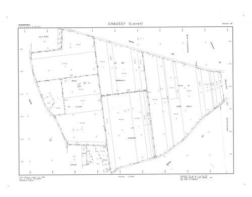 Chaussy - Sections