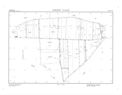 Chaussy - Sections