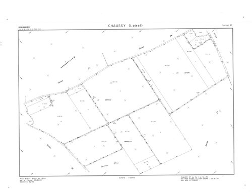 Chaussy - Sections