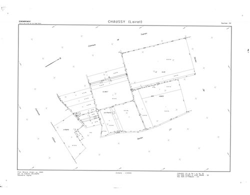 Chaussy - Sections