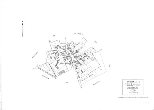 Chaussy - Sections