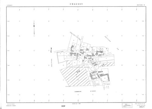 Chaussy - Sections