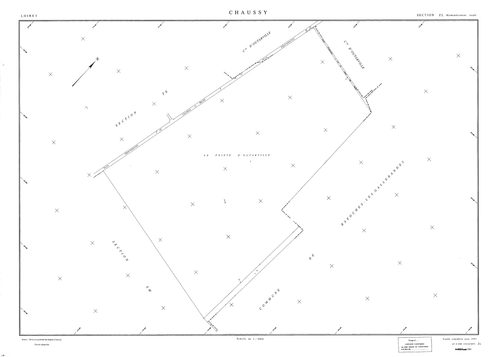 Chaussy - Sections