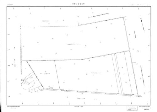 Chaussy - Sections