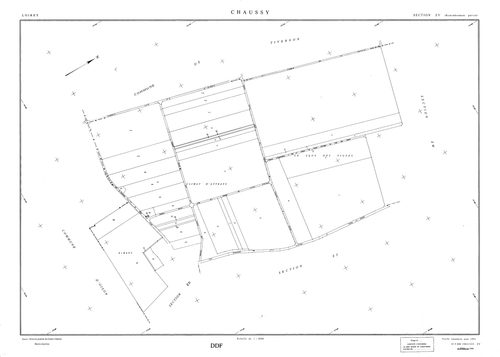 Chaussy - Sections