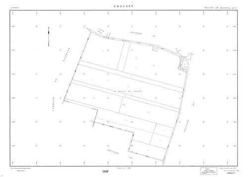 Chaussy - Sections