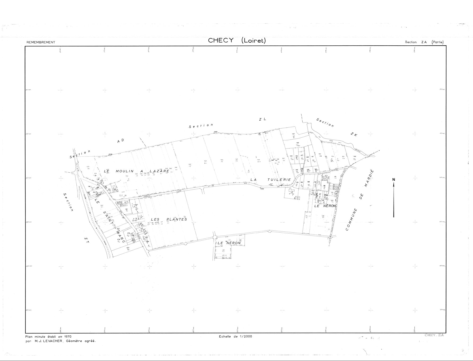 Chécy - Sections