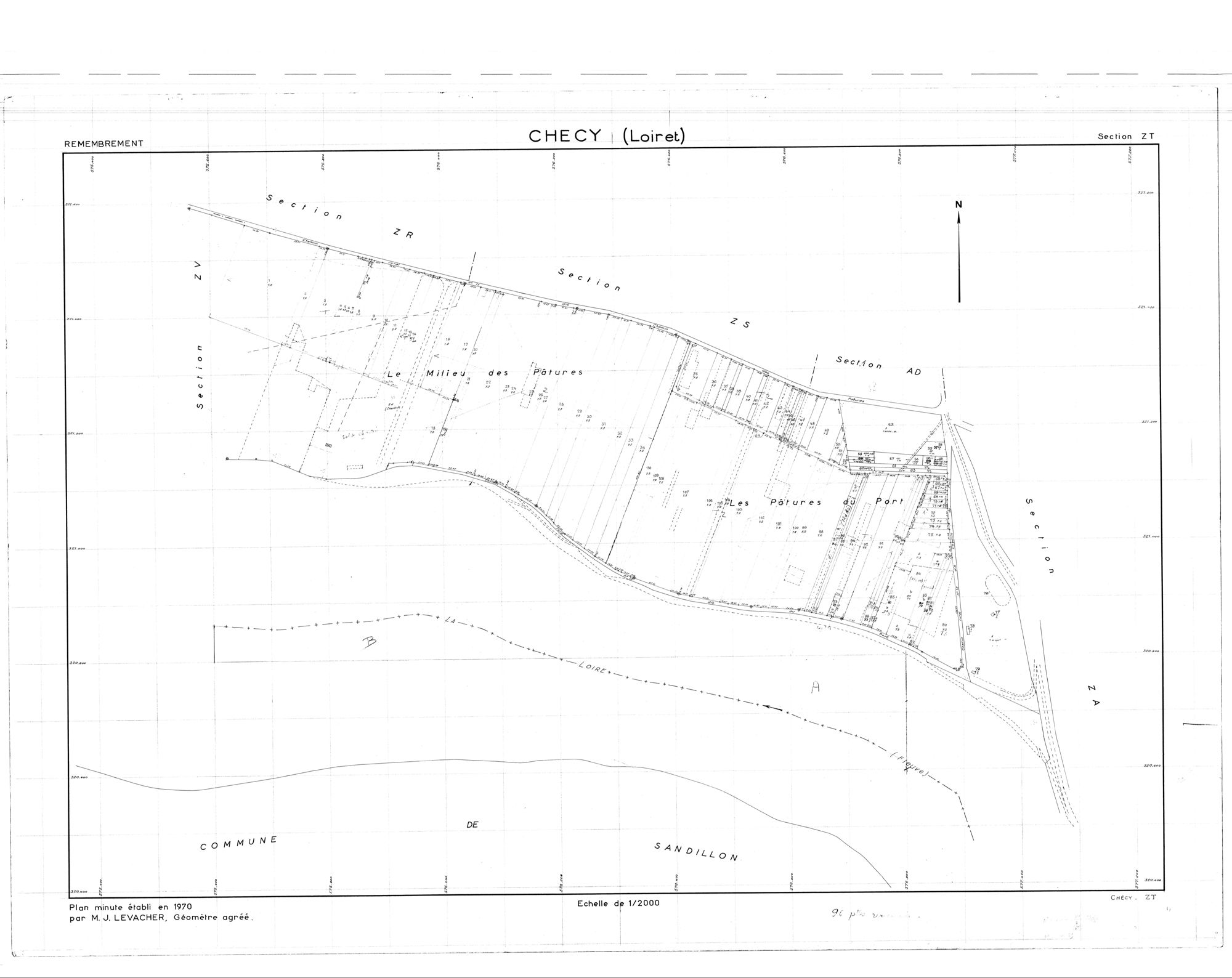 Chécy - Sections