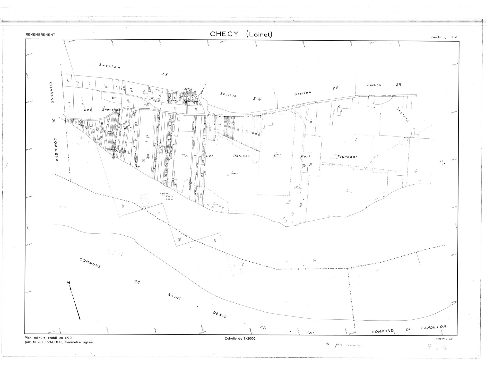 Chécy - Sections