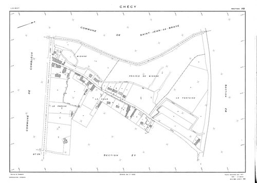 Chécy - Sections