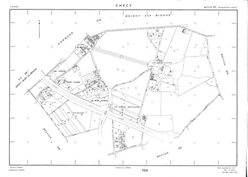 Chécy - Sections