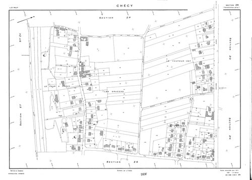 Chécy - Sections