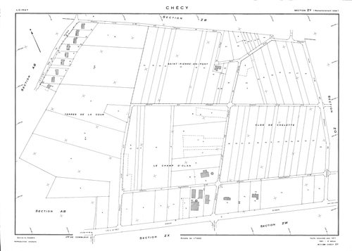 Chécy - Sections