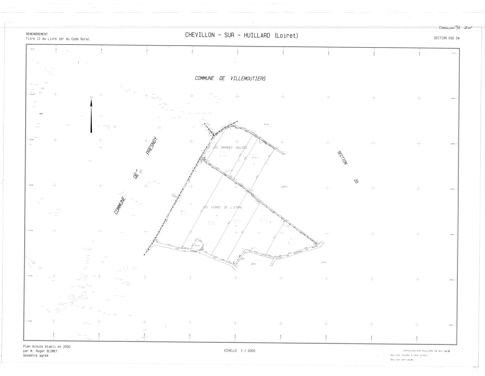 Chevillon-sur-Huillard - Sections
