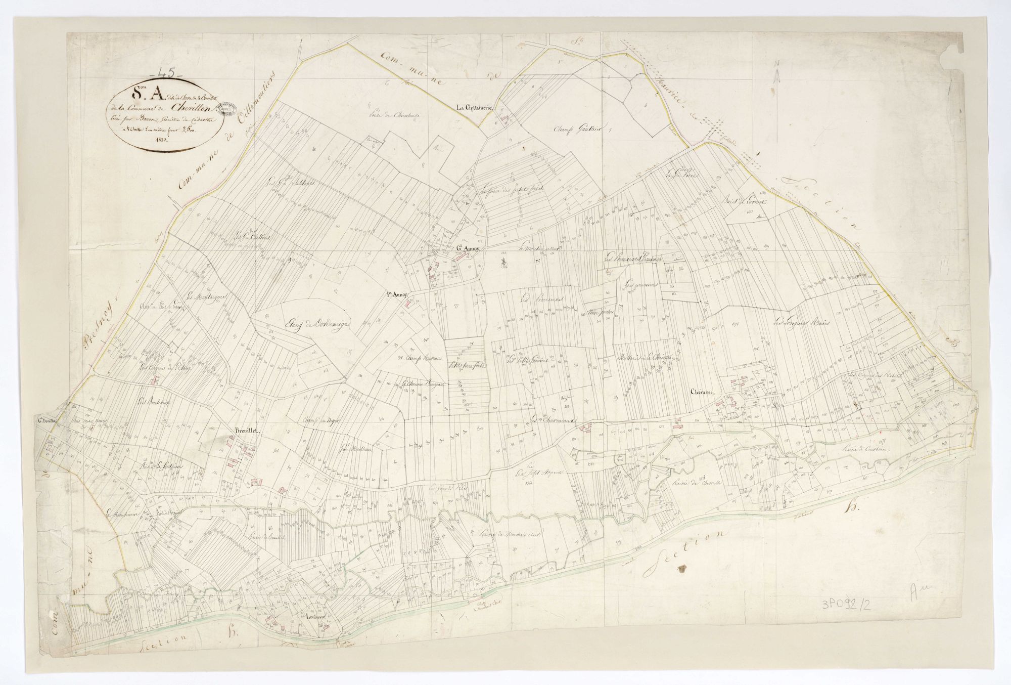Chevillon-sur-Huillard - Sections