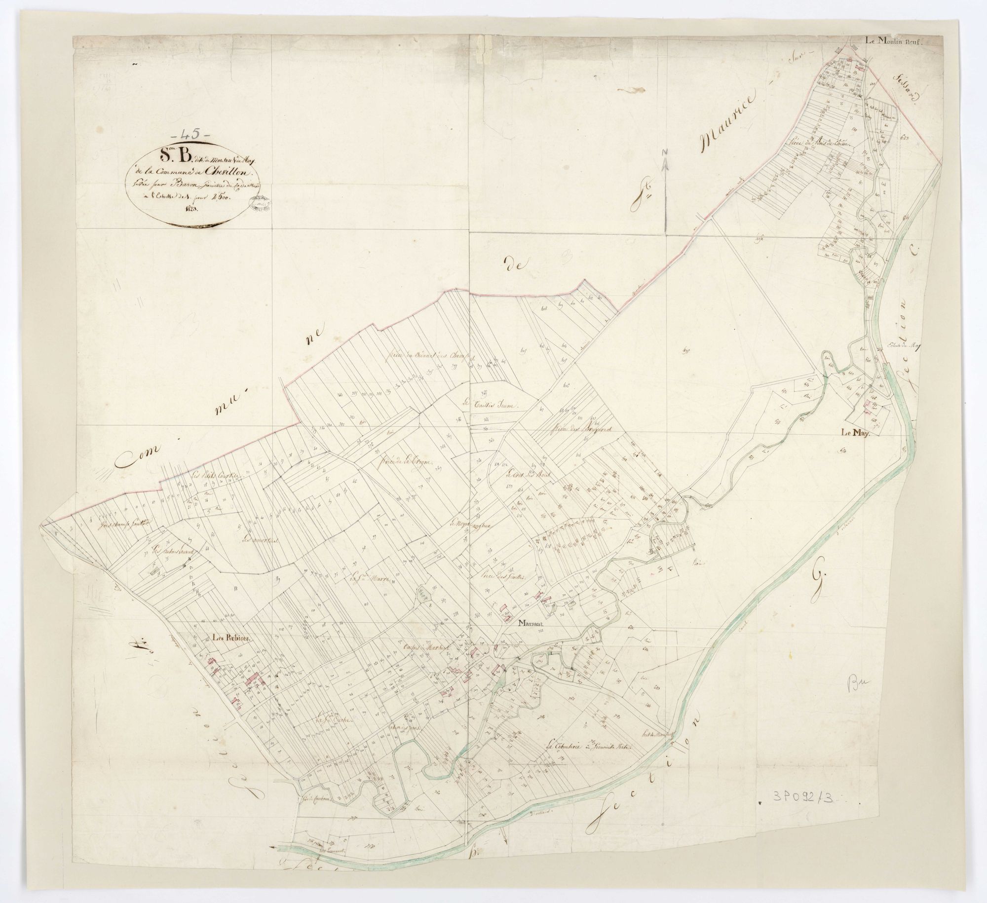 Chevillon-sur-Huillard - Sections