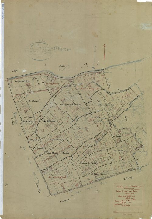 Chevillon-sur-Huillard - Sections