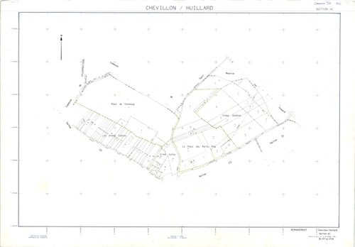 Chevillon-sur-Huillard - Sections