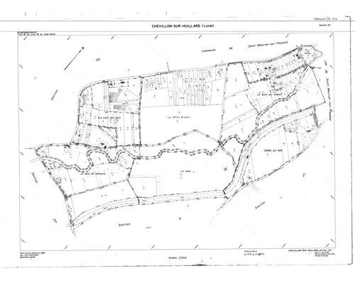 Chevillon-sur-Huillard - Sections