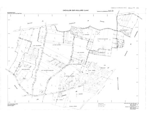 Chevillon-sur-Huillard - Sections