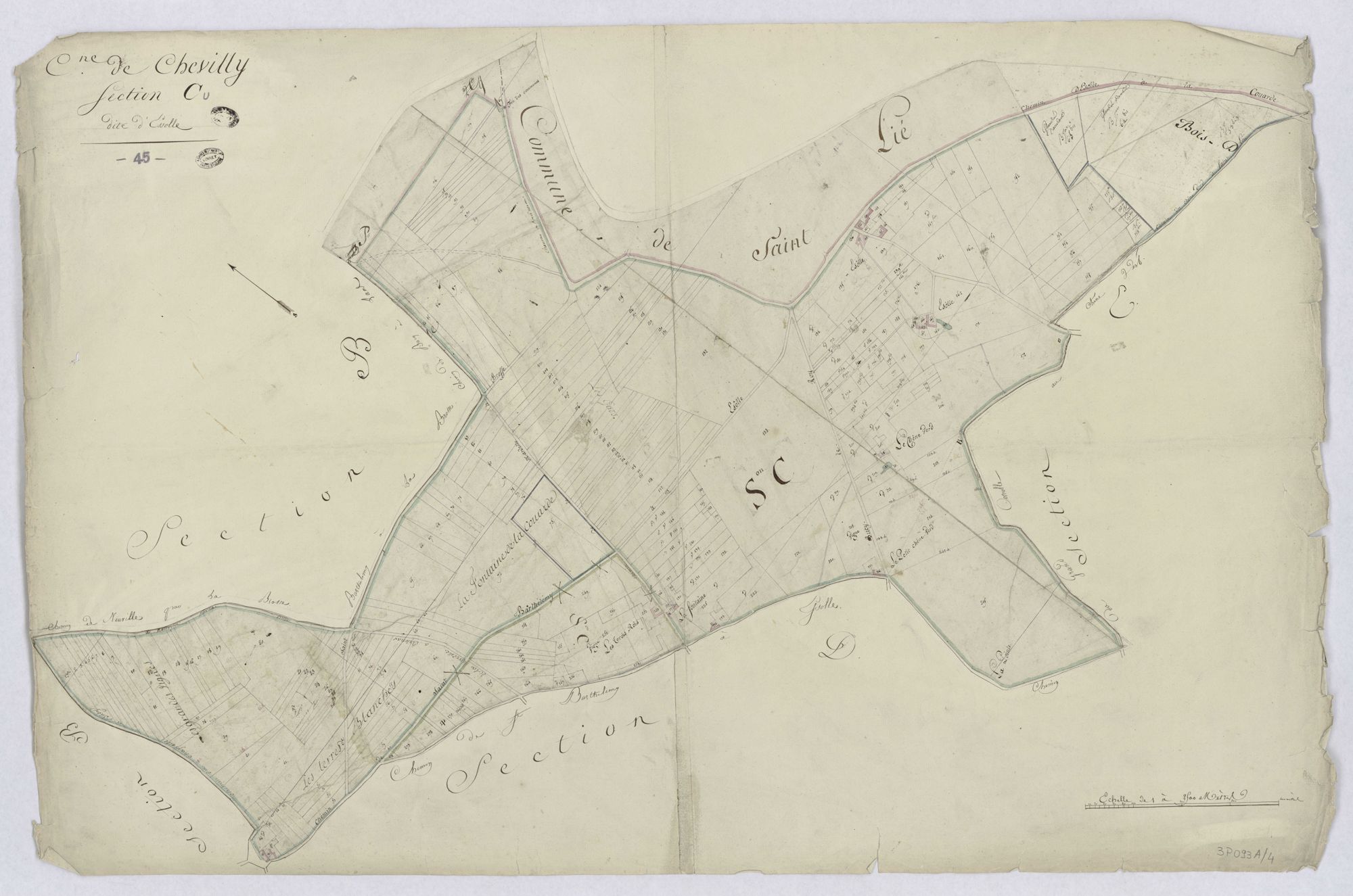 Chevilly - Sections