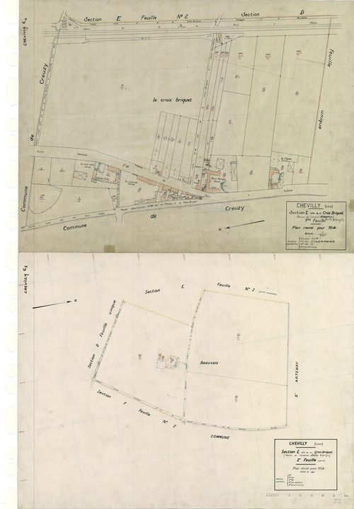 Chevilly - Sections