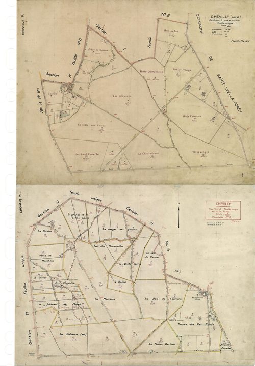 Chevilly - Sections