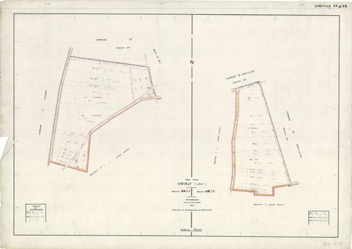 Chevilly - Sections