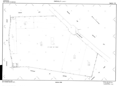 Chevilly - Sections