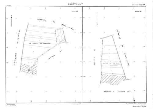 Chevilly - Sections