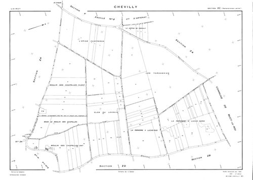 Chevilly - Sections