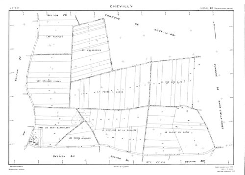 Chevilly - Sections