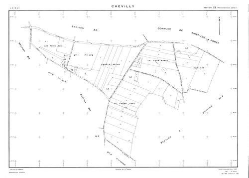 Chevilly - Sections