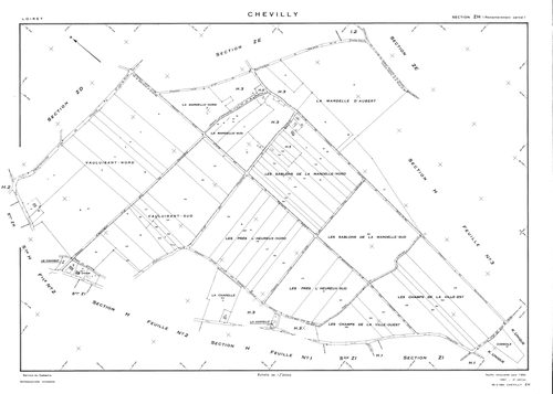 Chevilly - Sections
