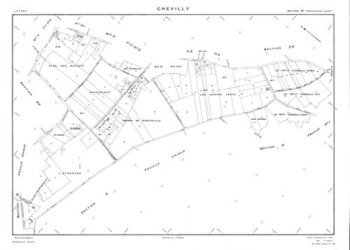 Chevilly - Sections